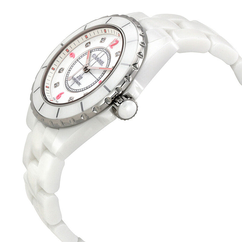 Chanel J12 Automatic White Dial Ladies Watch #H4864 - Watches of America #2