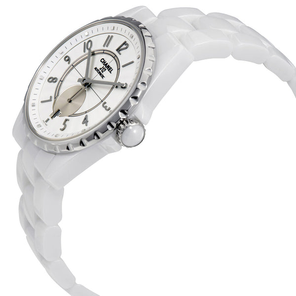 Chanel J12 Automatic White Dial Ceramic Unisex Watch #H3837 - Watches of America #2