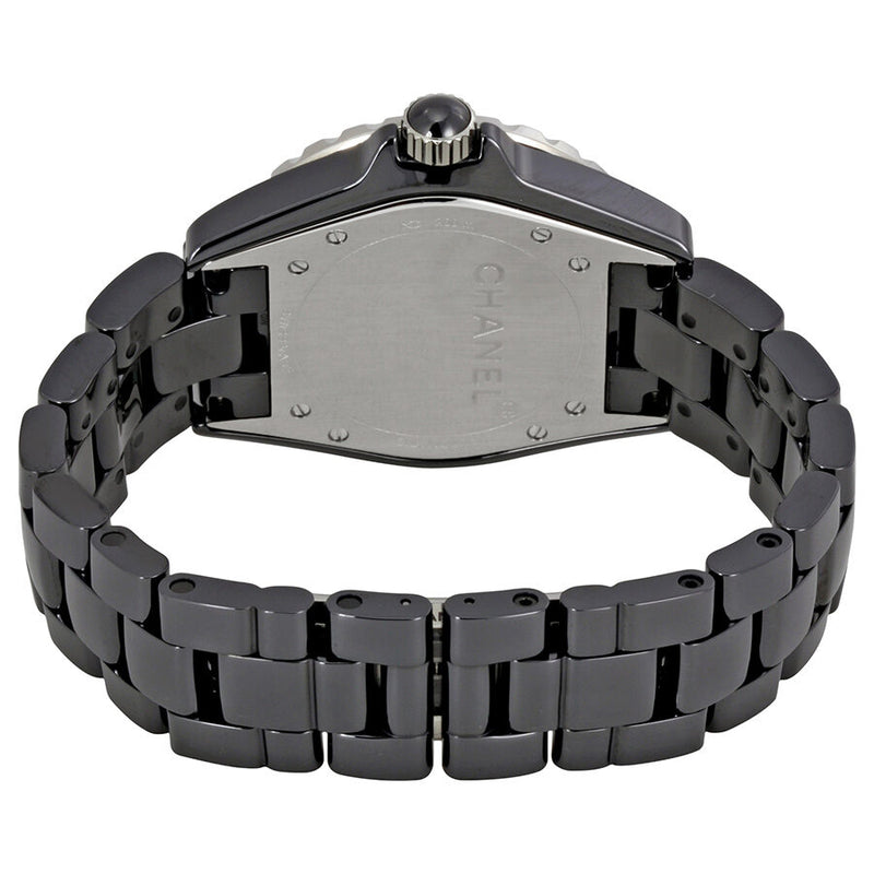 Chanel J12 Black Ceramic Automatic Midsize Unisex Watch #H0685 - Watches of America #3