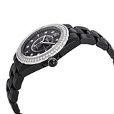 Chanel J12 Automatic Diamond Black Ceramic Watch #H3109 - Watches of America #2