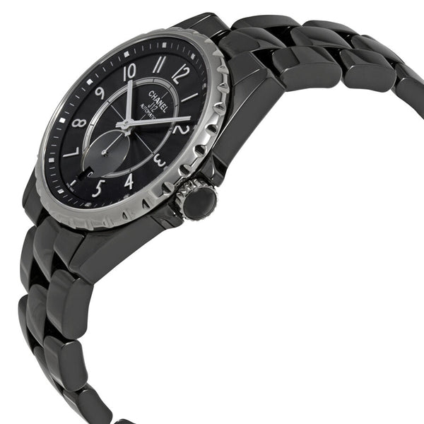 Chanel J12 Automatic Black Dial Watch #H3836 - Watches of America #2