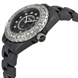 Chanel J12 Black Diamond Dial Quartz Ladies Watch #H2427 - Watches of America #2