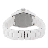 Chanel J12 Blue Light White Dial Ceramic Automatic Unisex Watch #H3827 - Watches of America #3