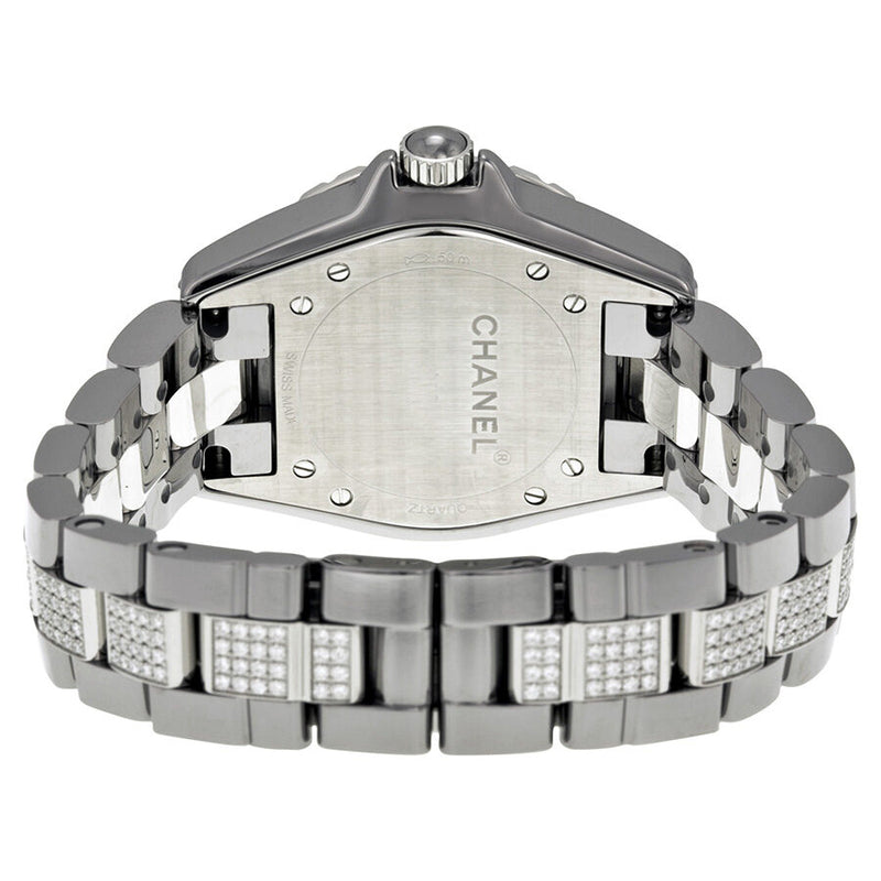 Chanel J12 Chromatic Automatic Grey Dial Titanium and Ceramic Ladies Watch #H3105 - Watches of America #3