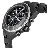 Chanel J12 Chronograph Black Ceramic Unisex Watch #H0940 - Watches of America #2