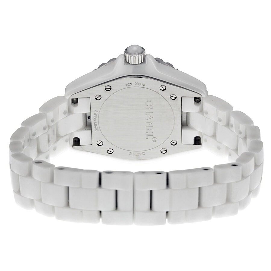 Chanel J12 Diamond Bezel Ceramic Mens Watch