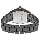 Chanel J12 Diamond Dial Black Ceramic Quartz Unisex Watch #H2428 - Watches of America #3