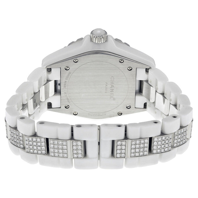 Chanel J12 Diamonds and Ceramic Automatic Unisex Watch #H1422 - Watches of America #3