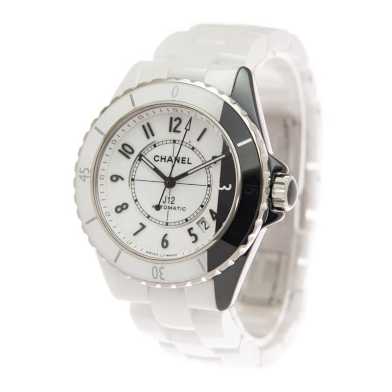 Chanel J12 Paradoxe Automatic White Dial Watch #H6515 - Watches of America #4
