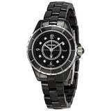 Chanel J12 Quartz Black Ladies Watch #H2569 - Watches of America