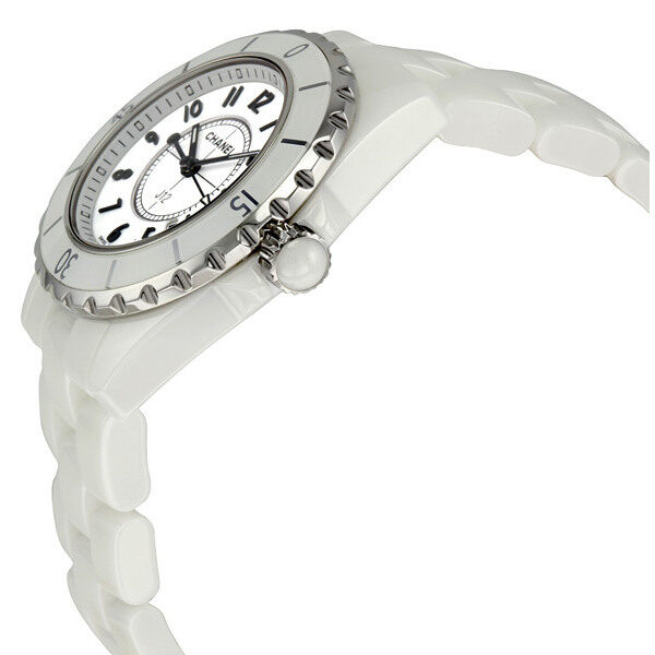 Chanel J12 Quartz White Dial Ladies Watch #H0968 - Watches of America #2