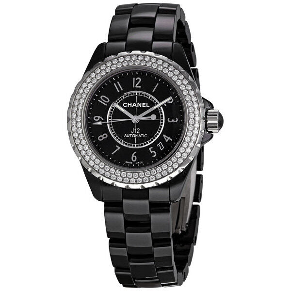 Chanel Women's J12 Automatic Diamond Watch
