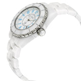 Chanel J12 White Dial Ceramic Ladies Watch #H3826 - Watches of America #2