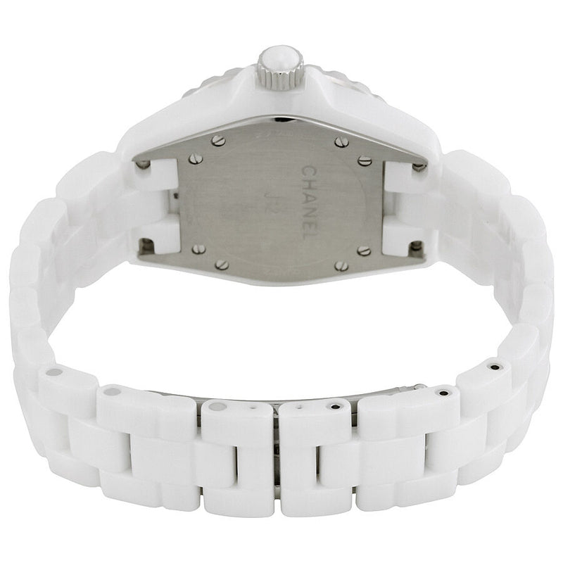 Chanel J12 White Dial Ceramic Ladies Watch #H3826 - Watches of America #3