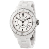 Chanel J12 White Dial Ladies Watch #H5700 - Watches of America