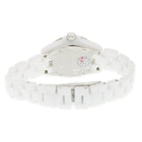 Chanel J12 White Dial White Ceramic Ladies Watch #H3110 - Watches of America #4