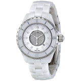 Chanel J12 White Diamond Pave Ladies Watch #H2123 - Watches of America