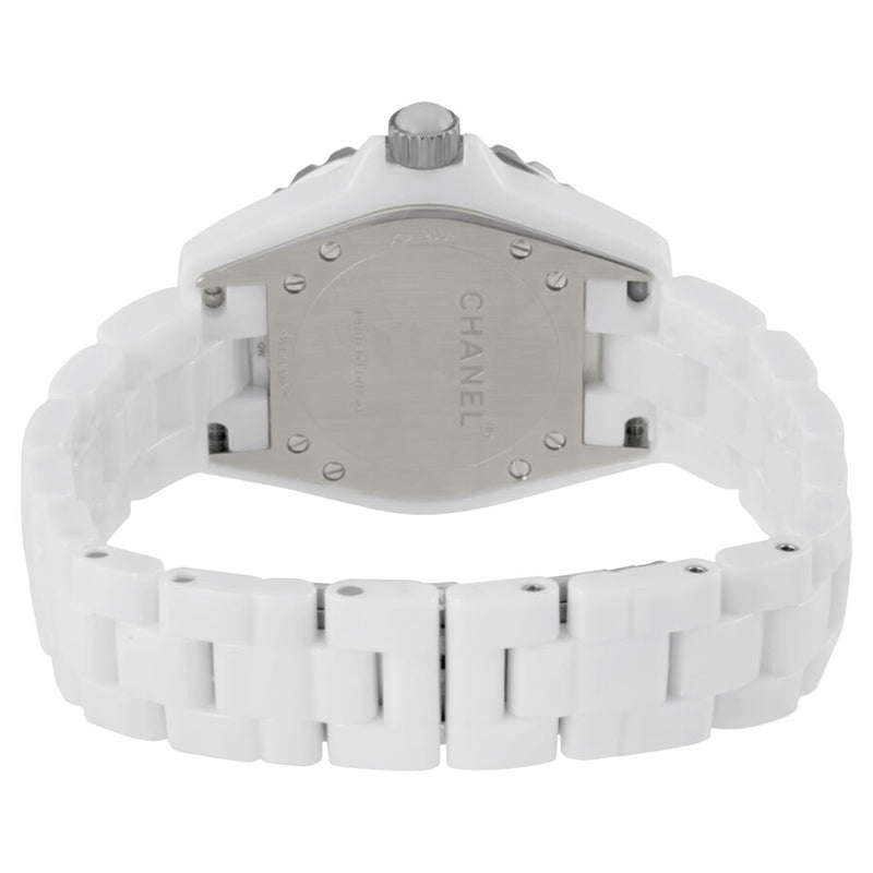Chanel J12 White Lacquered Dial Ladies Watch #H4863 - Watches of America #3