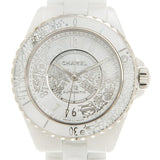 Chanel J12·20 Automatic White Dial Ladies Watch #H6476 - Watches of America