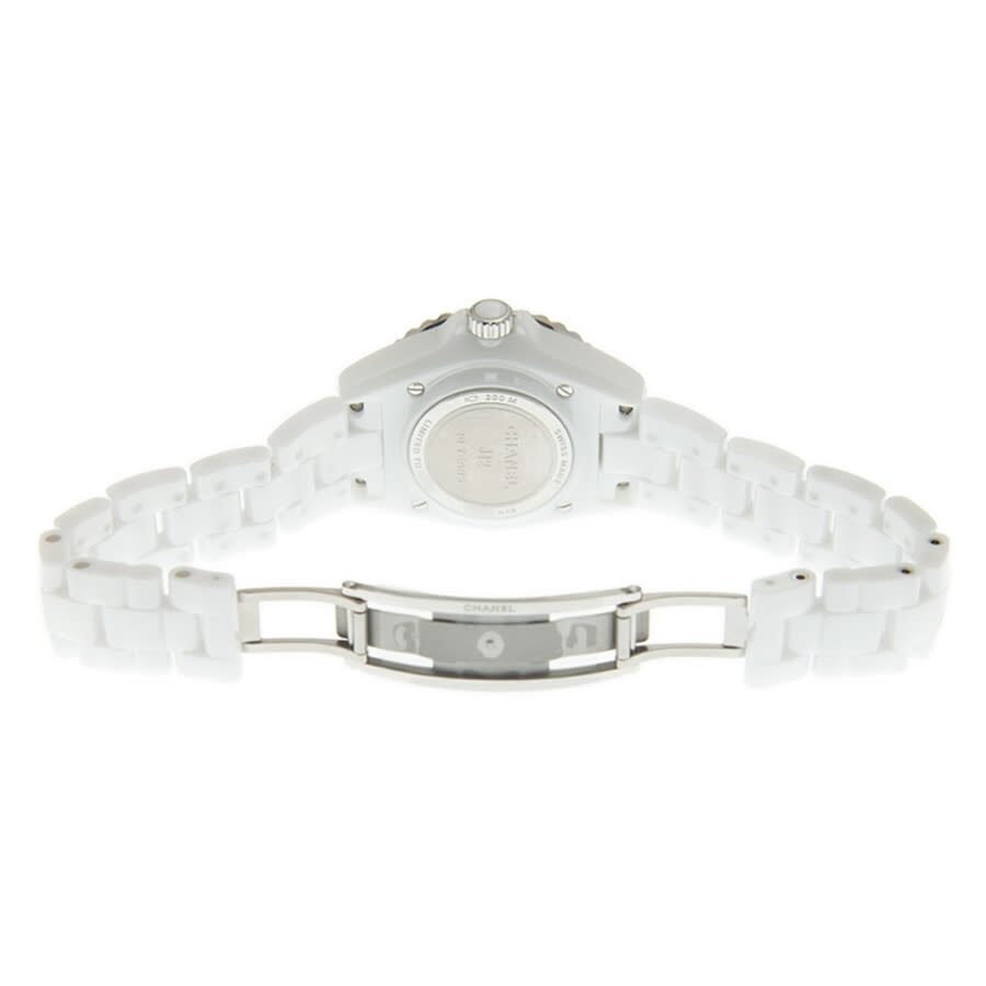 Chanel J12·20 Quartz Diamond White Dial Ladies Watch H6477 – Watches of  America