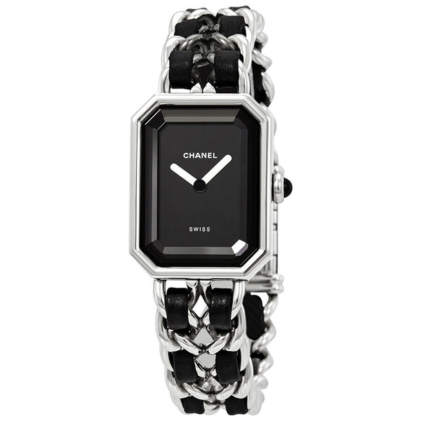 Chanel Premiere Black Dial Ladies Watch #H0451 - Watches of America