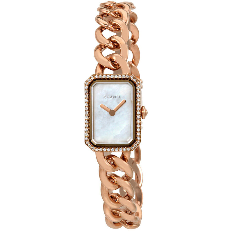 Chanel Premiere Mother of Pearl Dial Ladies Watch #H4411 - Watches of America