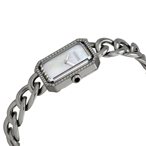 Chanel Premiere White Mother Of Pearl Dial Ladies Watch #H3255 - Watches of America #2