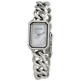 Chanel Premiere White Mother Of Pearl Dial Ladies Watch #H3255 - Watches of America