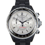 Chanel Superleggera Black Ceramic Chronograph Men's Watch #H2039 - Watches of America