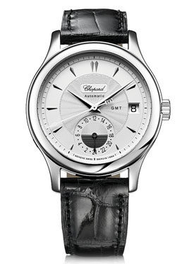 Chopard Chopard L.U.C. Classic GMT Automatic Silver Dial Men's Watch #161867-1001 - Watches of America