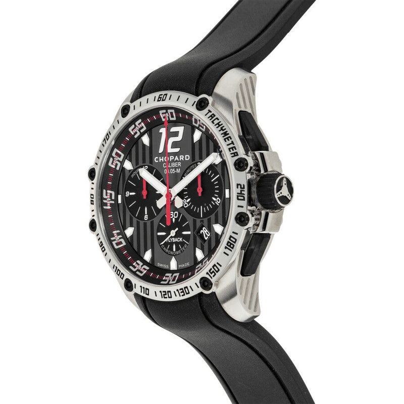 Chopard Classic Racing superfast chronograph Chronograph Tachymeter Black Dial Men's Watch #168535 - Watches of America #3