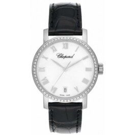 Chopard Classic White Dial 18 Carat White Gold Men's Watch #134200-1002 - Watches of America