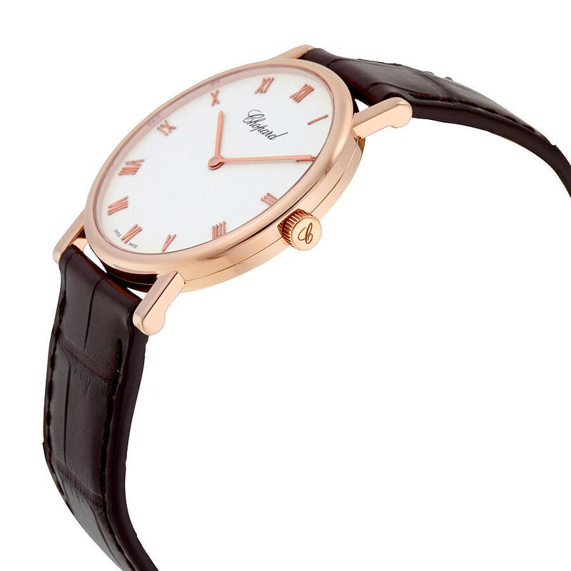 Chopard Classic White Dial Rose Gold Ladies Watch #163154-5001 - Watches of America #2