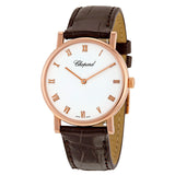 Chopard Classic White Dial Rose Gold Ladies Watch #163154-5001DBR - Watches of America
