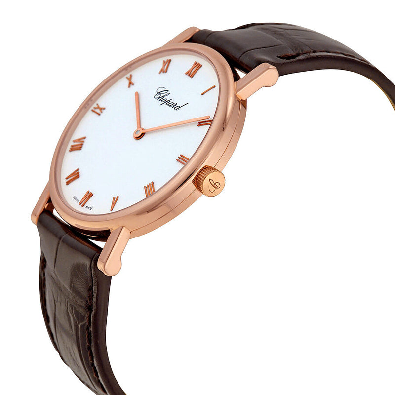 Chopard Classic White Dial Rose Gold Ladies Watch #163154-5001DBR - Watches of America #2