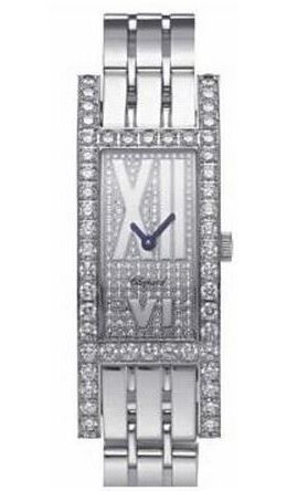 Chopard Classique Femme Diamond Dial White Gold Stainless Seel Ladies Watch #109052-1001 - Watches of America