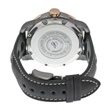 Chopard G.P.M.H Snailed Grey Dial Black Leather Men's Watch #168568-9001 - Watches of America #3