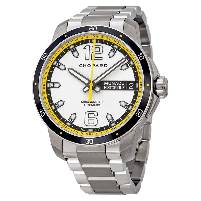 Chopard Grand Prix de Monaco Silver Dial Titanium Automatic Men's Watch #158568-3001 - Watches of America