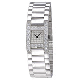 Chopard H-Watch Diamond Dial White Gold Brcelet Ladies Watch #106928-1001 - Watches of America