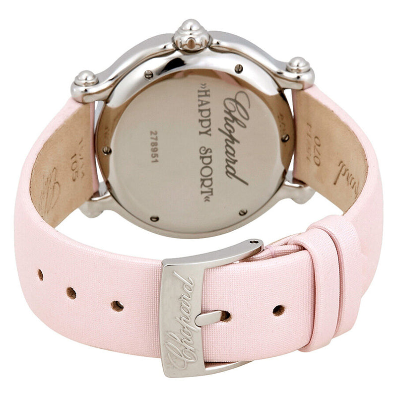 Chopard Happy Hearts Pink Mother Of Pearl Dial Ladies Quartz Watch #278951-3001 - Watches of America #3