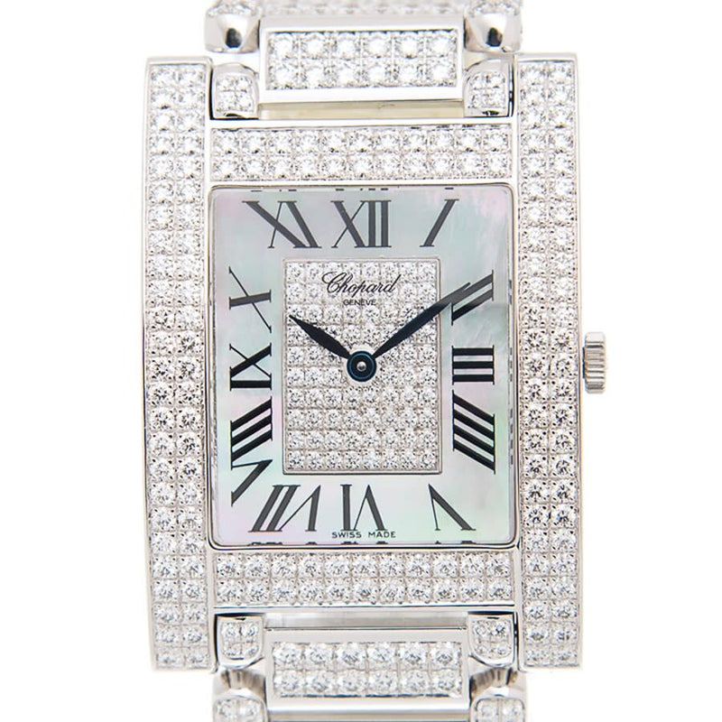 Chopard Happy Quartz Diamond Unisex Watch #143483-1002 - Watches of America