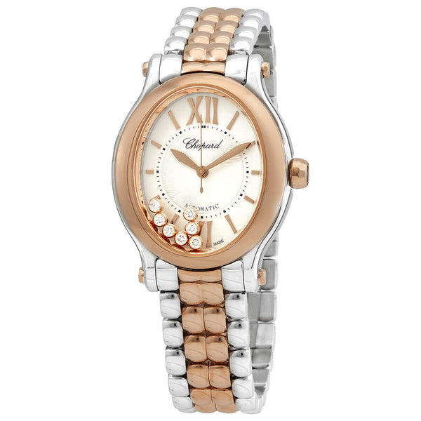 Chopard Happy Sport Automatic Chronometer White Dial Ladies Watch #278602-6002 - Watches of America