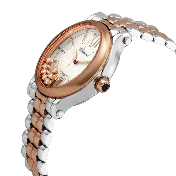 Chopard Happy Sport Automatic Chronometer White Dial Ladies Watch #278602-6002 - Watches of America #2