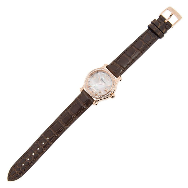 Chopard Happy Sport Automatic Diamond Ladies Watch #274893-5010 - Watches of America #3