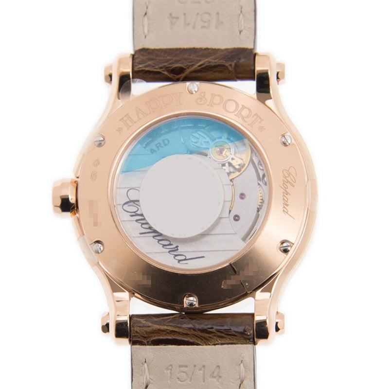 Chopard Happy Sport Automatic Diamond Ladies Watch #274893-5010 - Watches of America #4