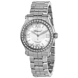 Chopard Happy Sport Automatic Diamond Silver Dial Ladies Watch #278573-3014 - Watches of America