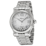 Chopard Happy Sport Automatic Silver Dial Ladies Watch #278559-3002 - Watches of America