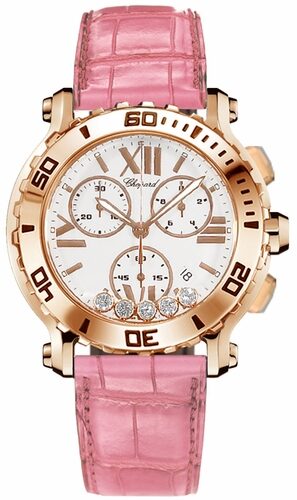 Chopard Happy Sport Chrono Ladies Watch #283581-5001 - Watches of America