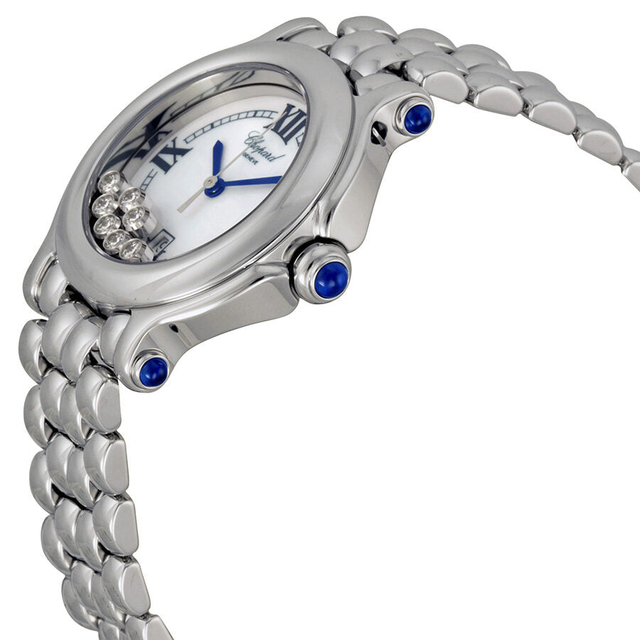 Chopard Happy Sport Diamond Steel Ladies Watch 278236 3005