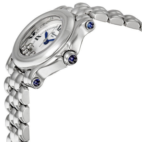 Chopard Happy Sport Diamond Steel Ladies Watch #27/8250-23 - Watches of America #2